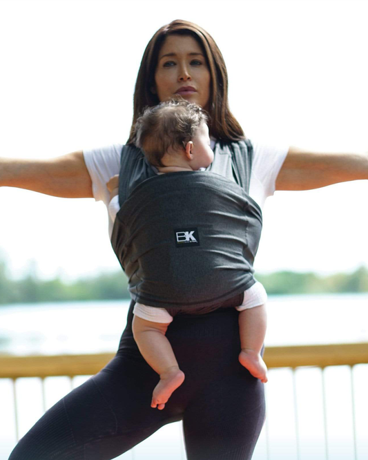 Baby K'tan - Active Yoga Baby Carrier | Heather Black