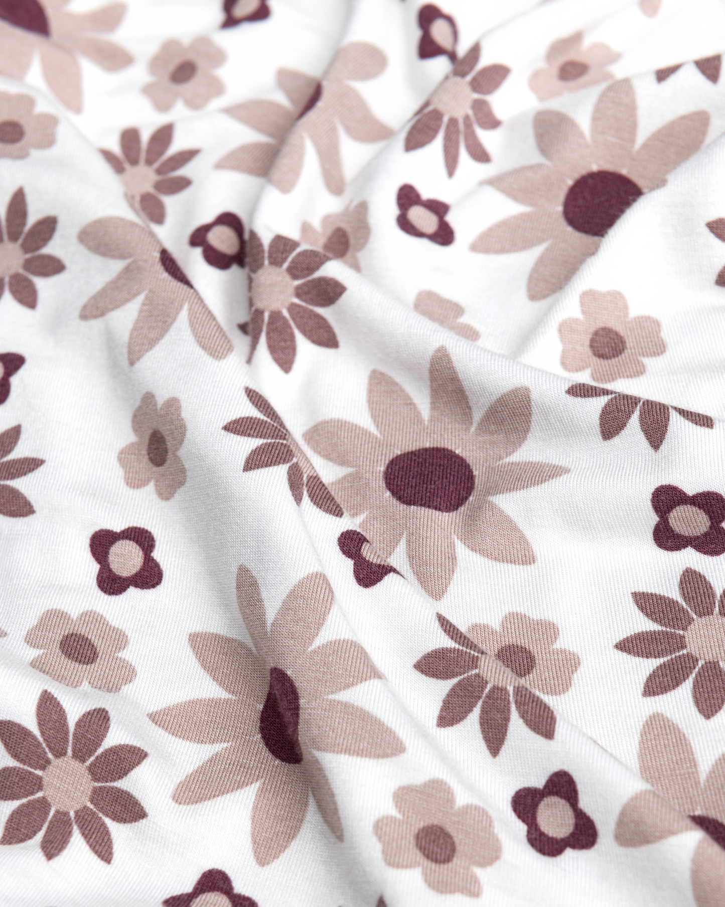Bamboo Knotted Baby Gown & Hat | Twilight Floral