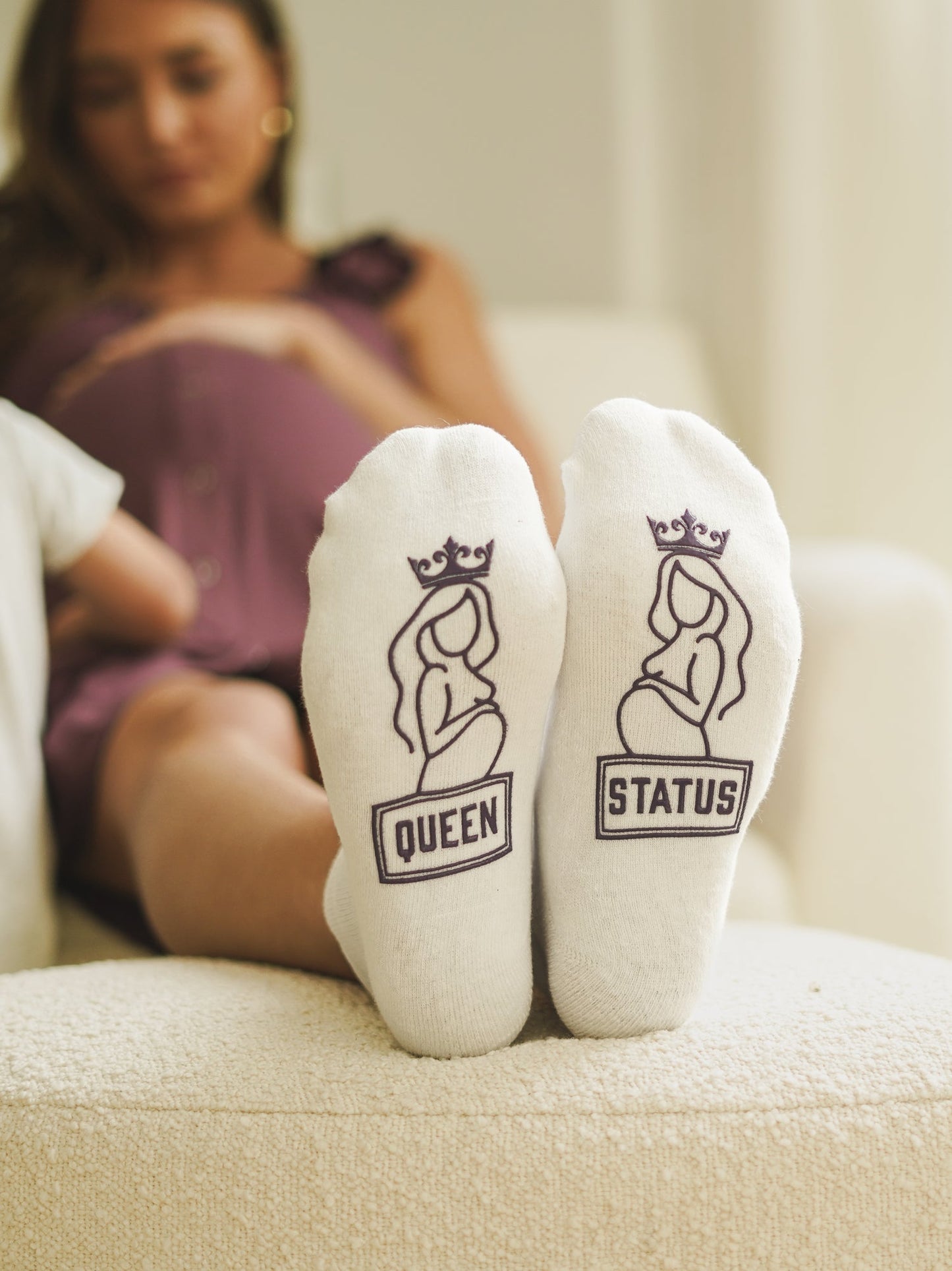 Labor & Delivery Socks | Queen Status