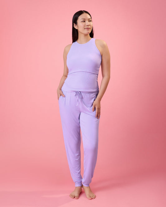 Ultralight Sleep & Lounge Jogger | Lavender