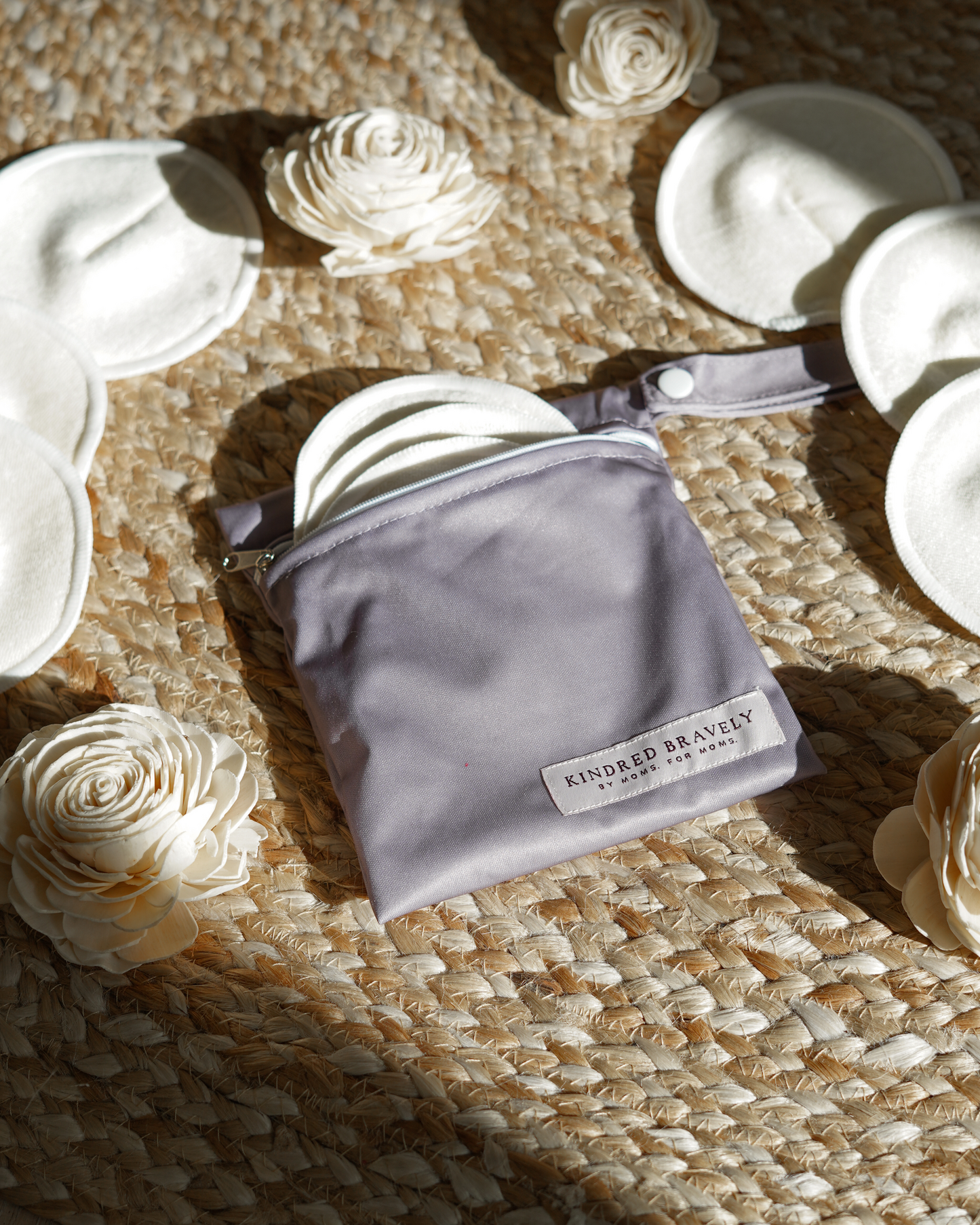Organic Bamboo Reusable Nursing Pads | Ivory