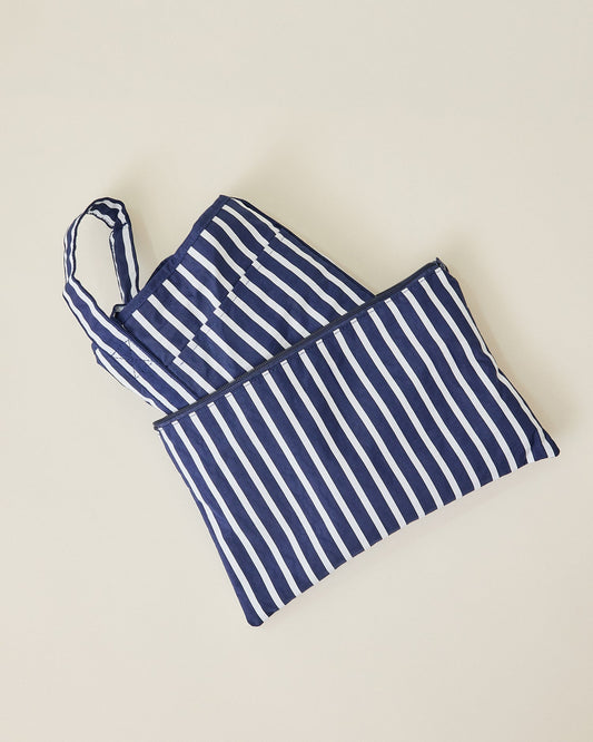 Packable Park Carryall | Navy Stripe
