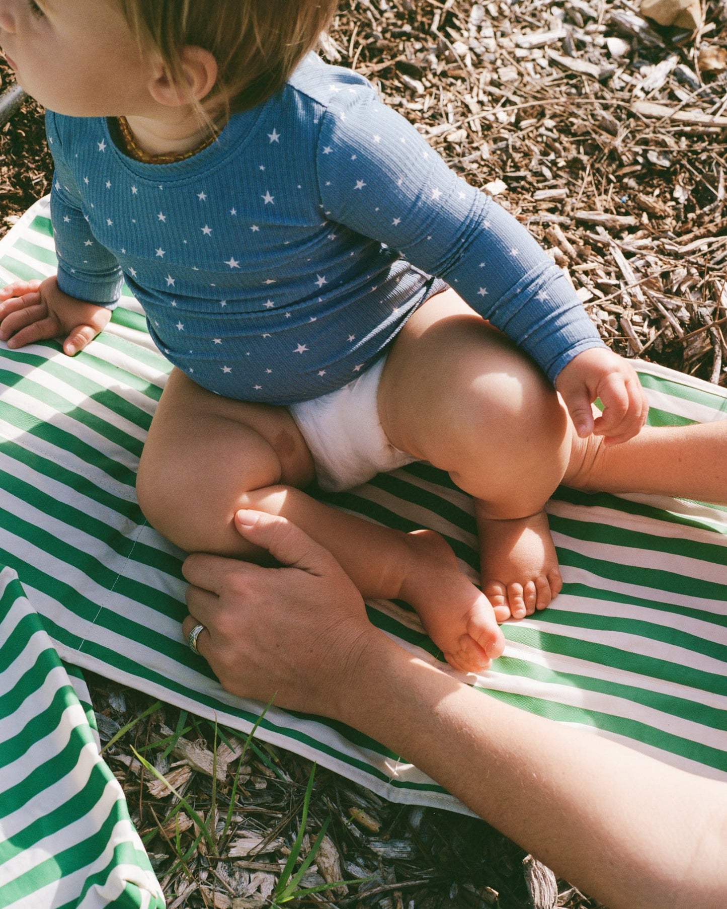 On the Go Mini Bundle | Green Stripe