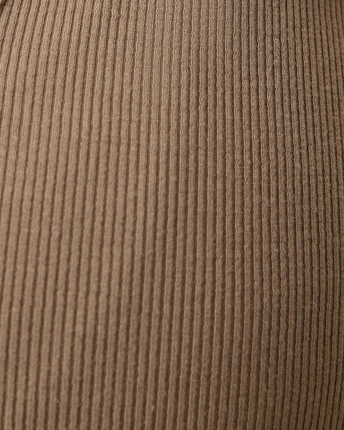 Ribbed Bamboo Scoop Neck Nursing Tank | Taupe