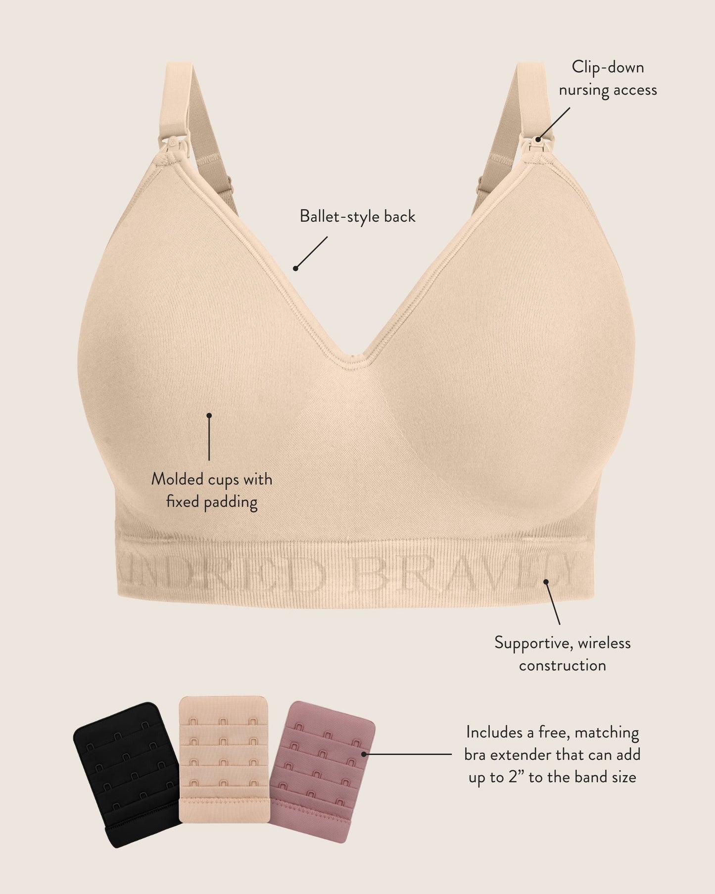 Sublime® Contour Nursing Bra Two-Pack | Black & Twilight