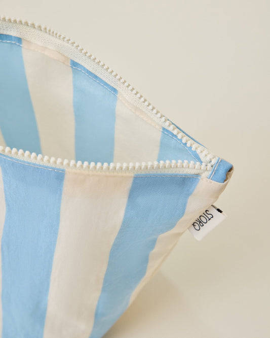 Zipper Pouch Three-Piece Set | Stripe