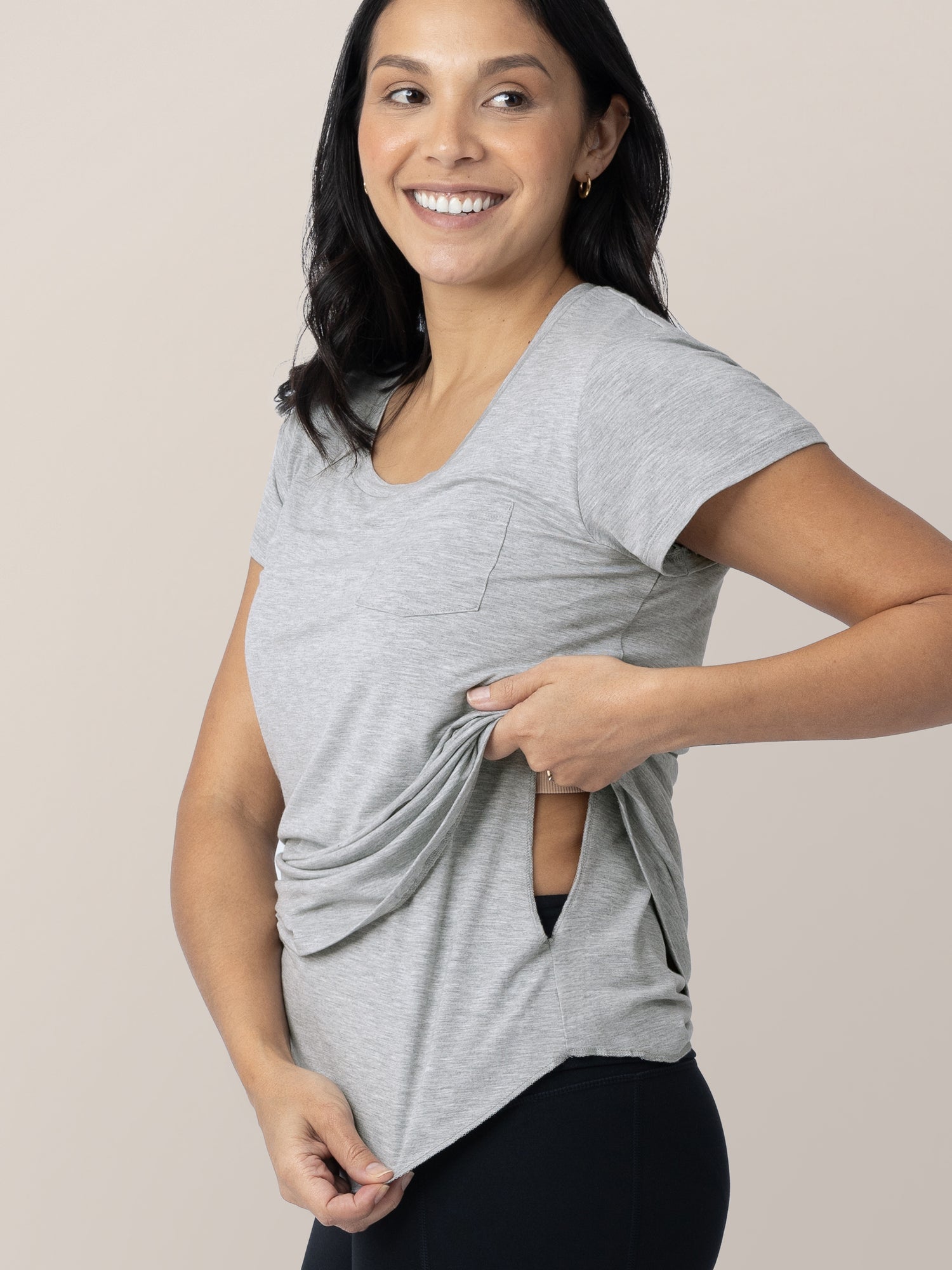Everyday Nursing T-shirt Pack | Dusty Pink & Grey Heather