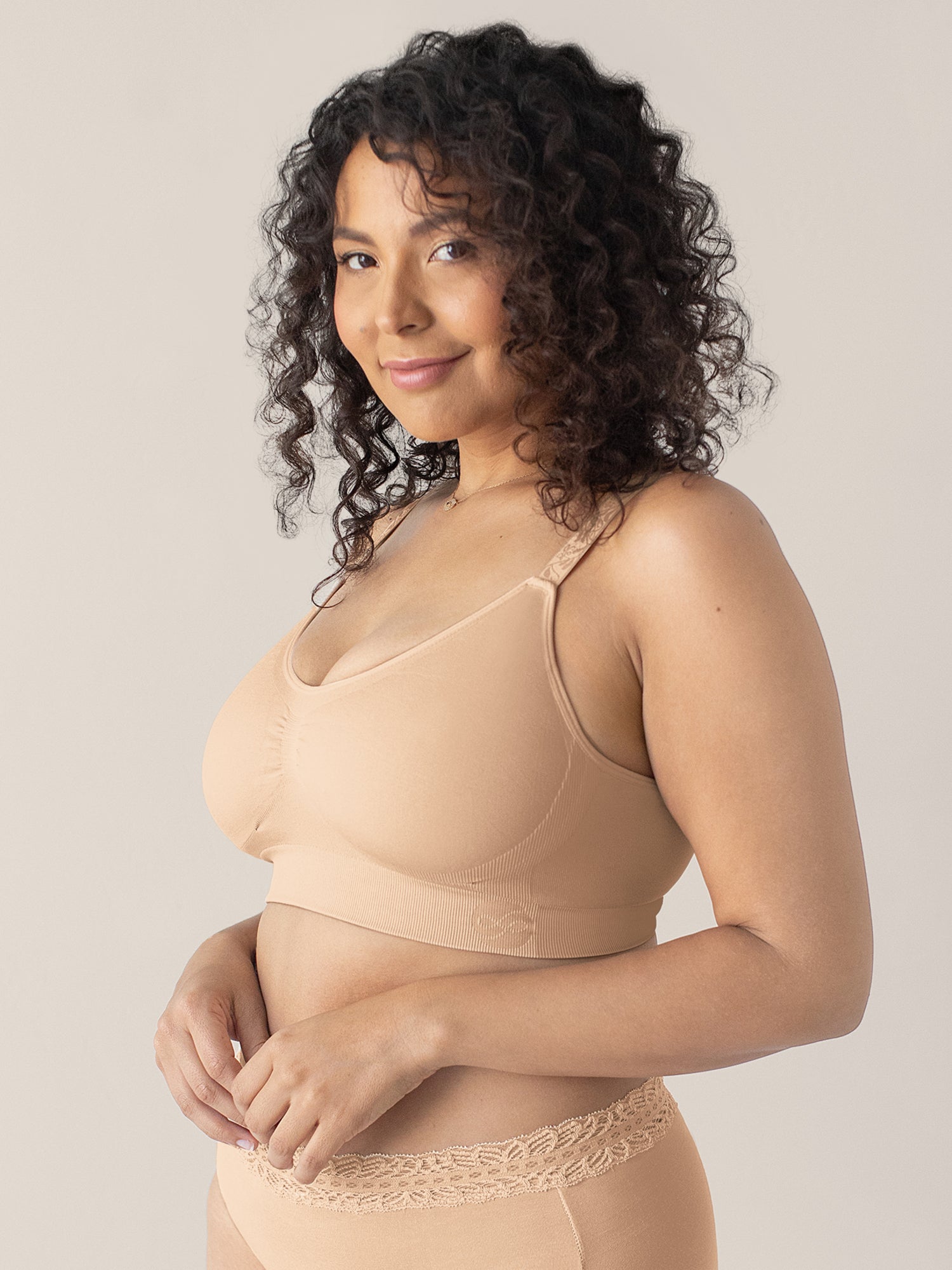 Wash Wear Spare® Nellie Wireless Bra Pack | Beige