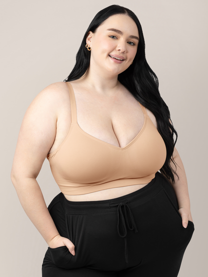 Everly Wireless Contour Bra | Beige