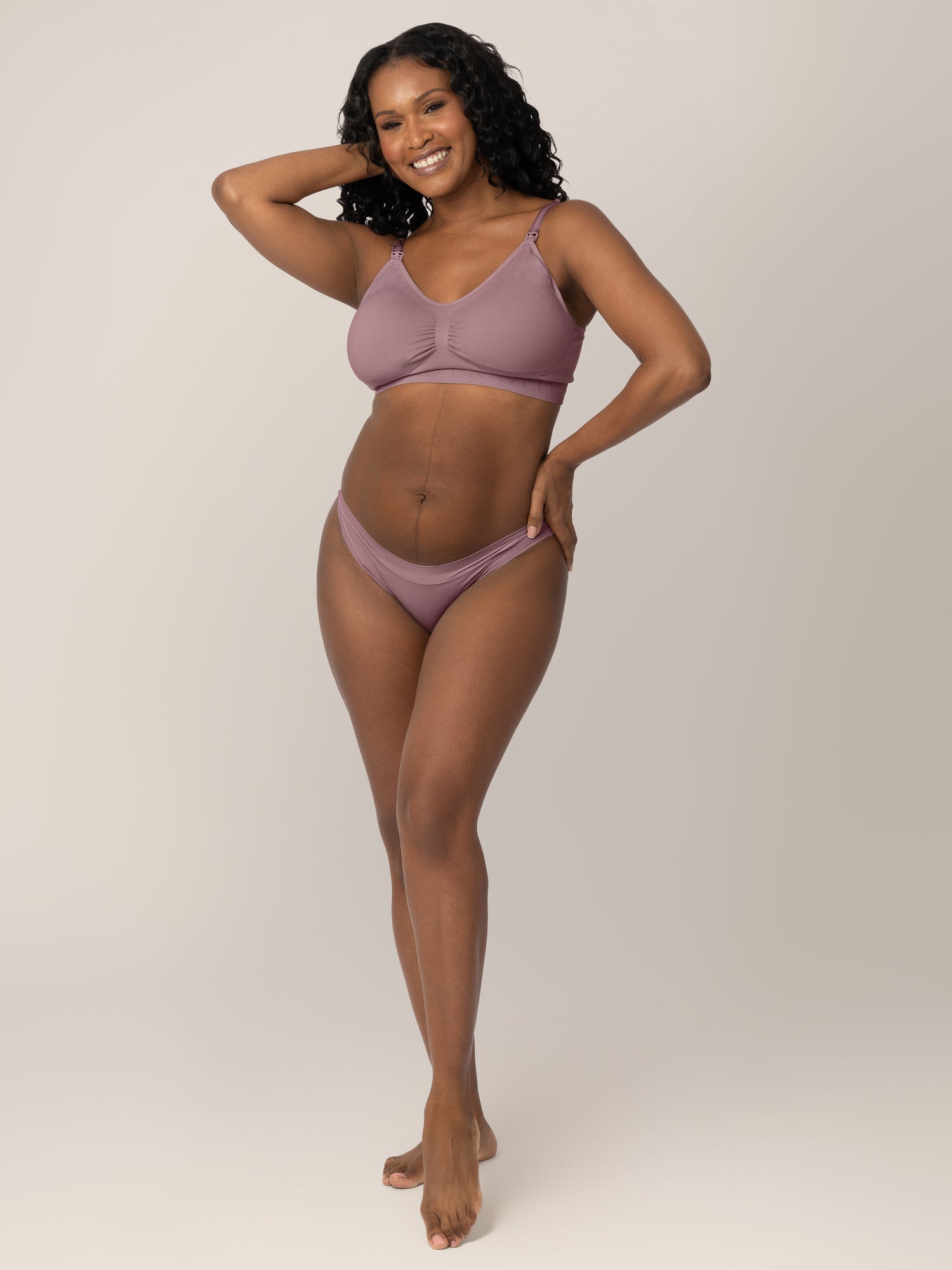 Grow with Me™ Maternity & Postpartum Thong | Twilight