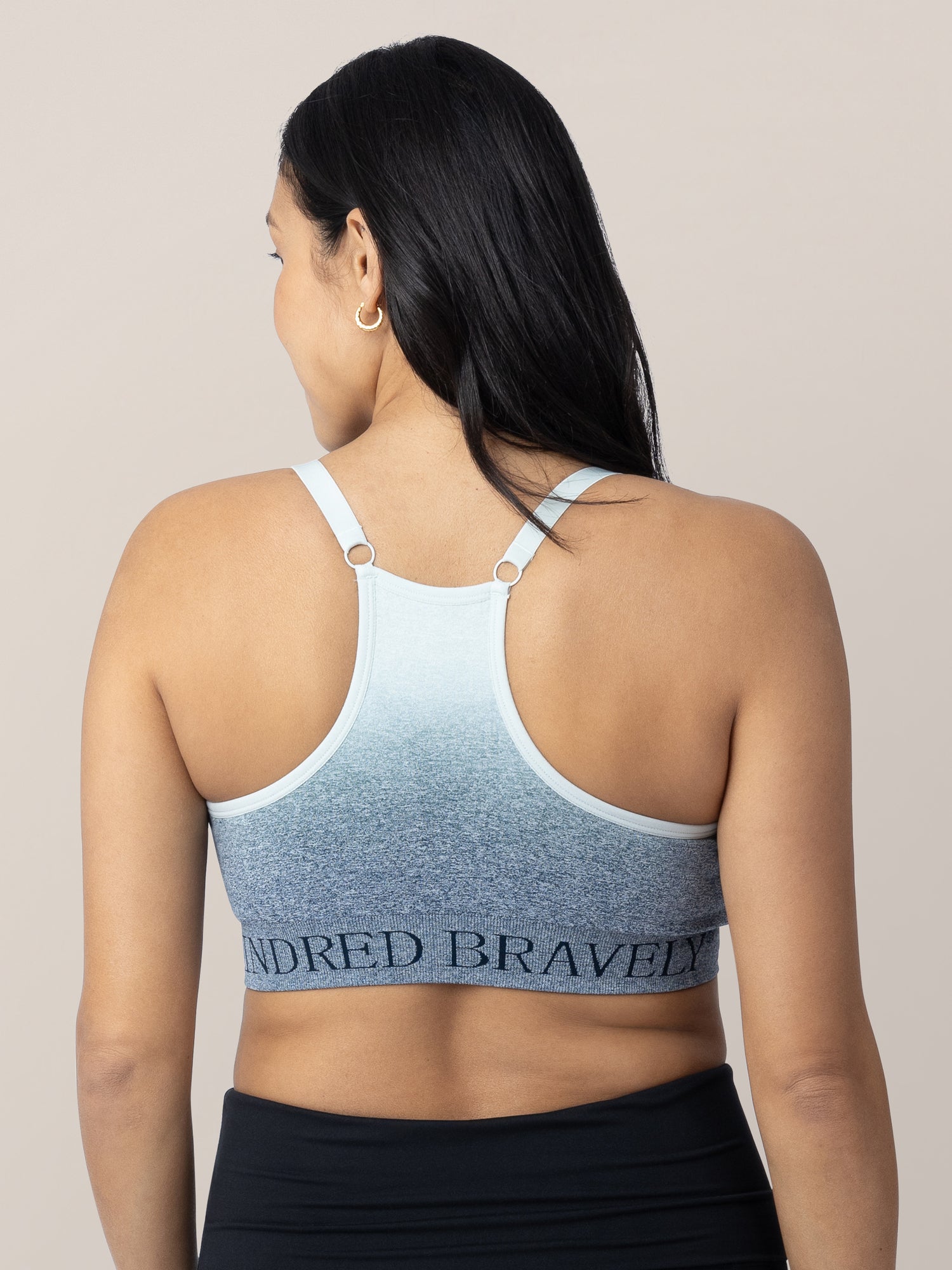 Sublime® Low Impact Nursing Sports Bra | Ombre Storm