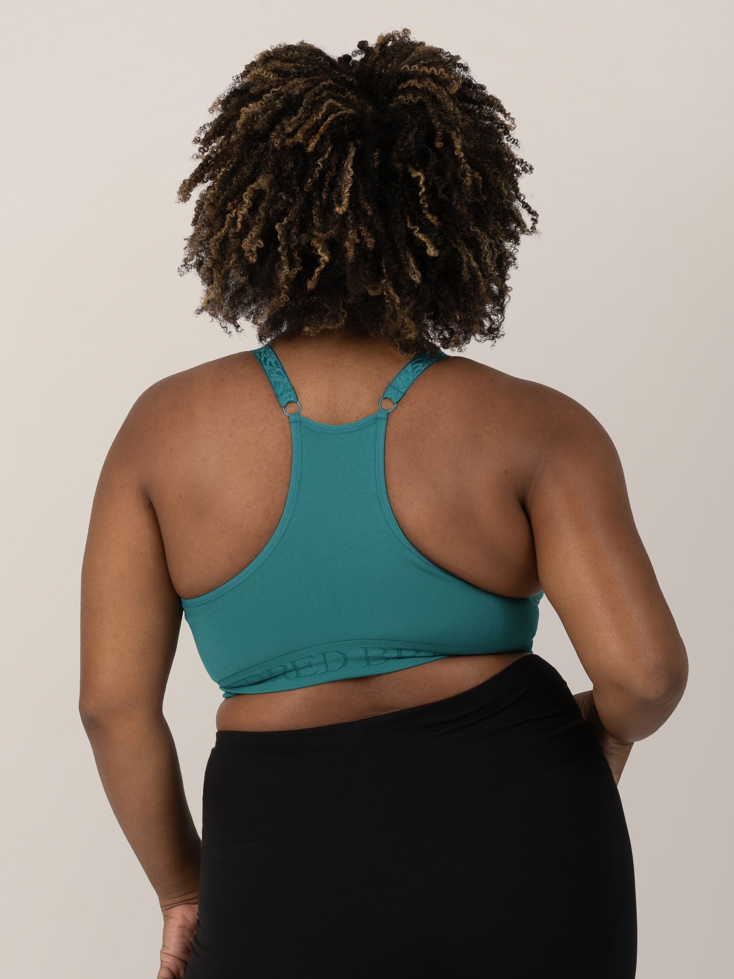 Sublime® Low Impact Pumping & Nursing Sports Bra | Teal