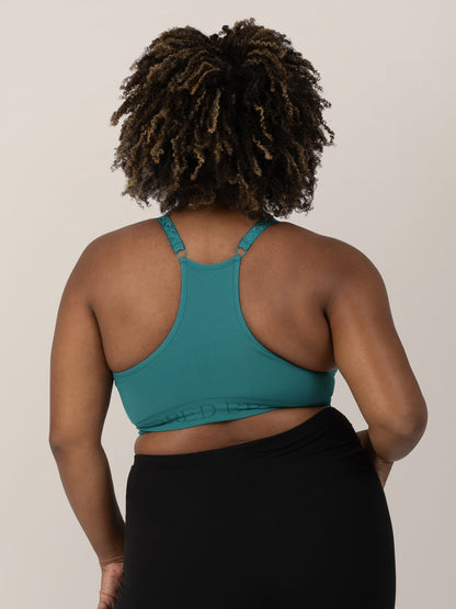 Sublime® Low Impact Pumping & Nursing Sports Bra | Teal