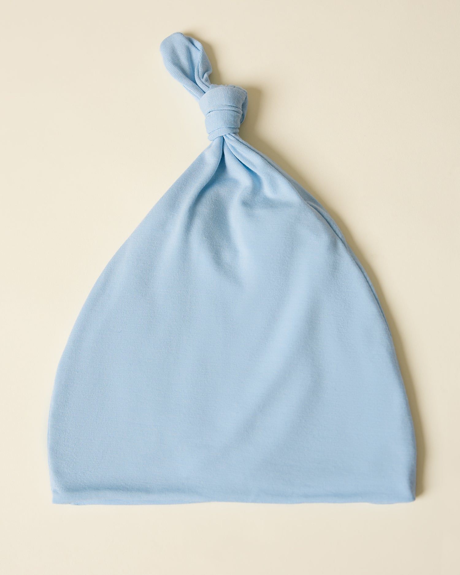 Bamboo Knotted Baby Gown & Hat | French Blue