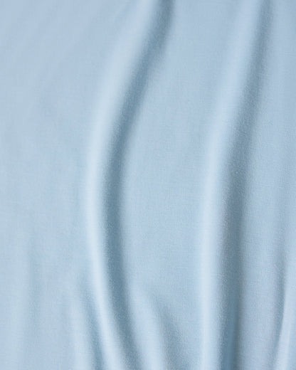 Bamboo Knotted Baby Gown & Hat | French Blue