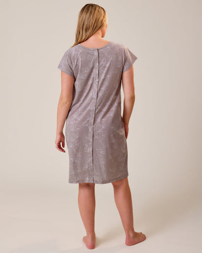 Universal Labor & Delivery Gown | Lilac Bloom