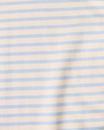 Bamboo Baby Pajama | Blue Candy Stripe