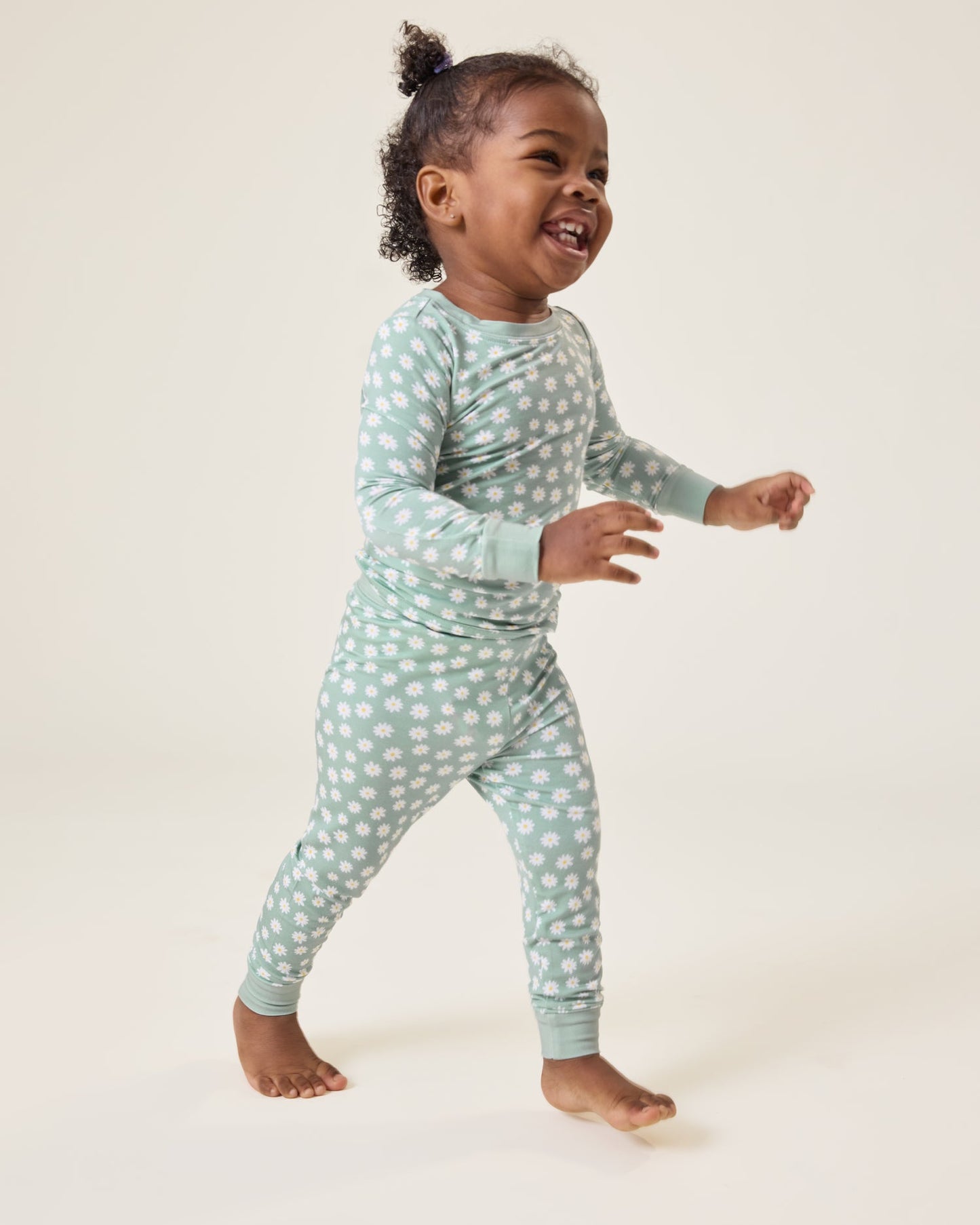 Bamboo Baby Two-Piece Pajama Set | Sage Daisies