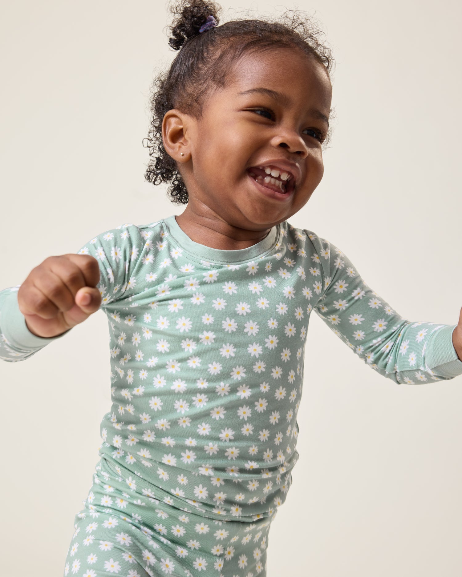 Bamboo Baby Two-Piece Pajama Set | Sage Daisies