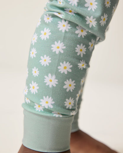 Bamboo Baby Two-Piece Pajama Set | Sage Daisies