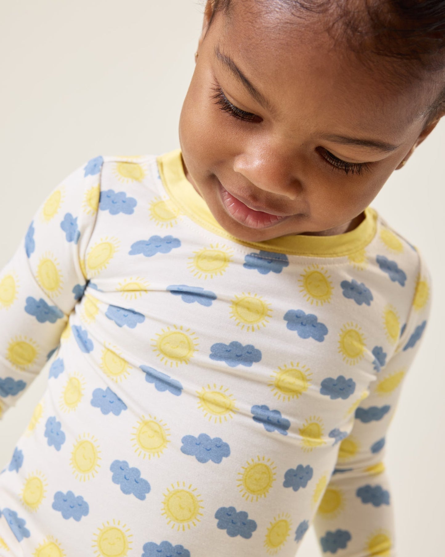 Bamboo Baby Two-Piece Pajama Set | Sunny Day