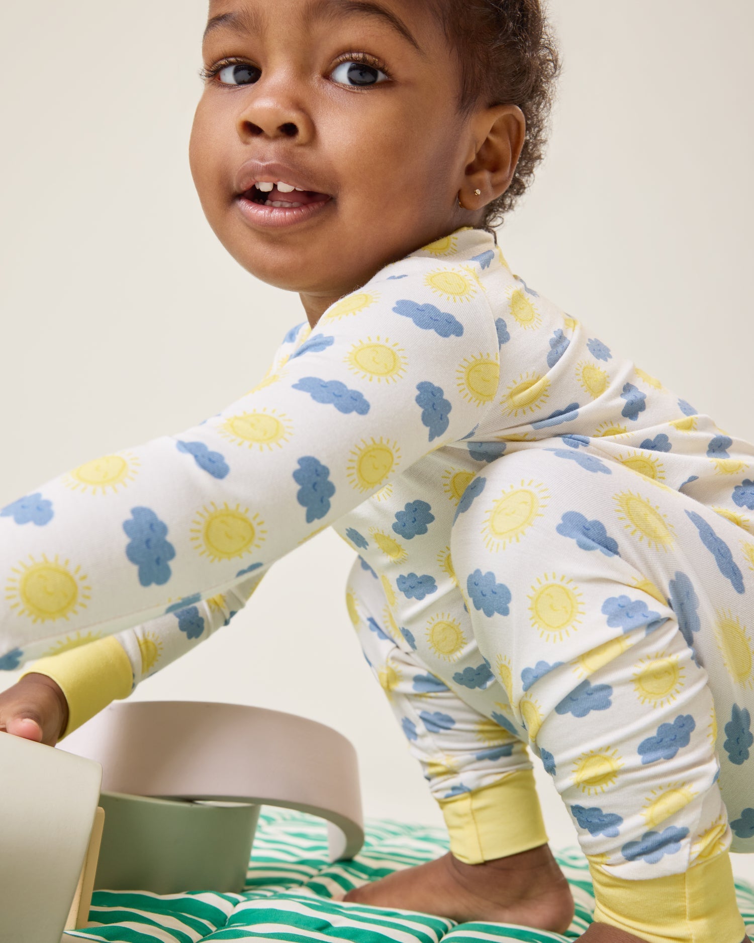 Bamboo Baby Two-Piece Pajama Set | Sunny Day