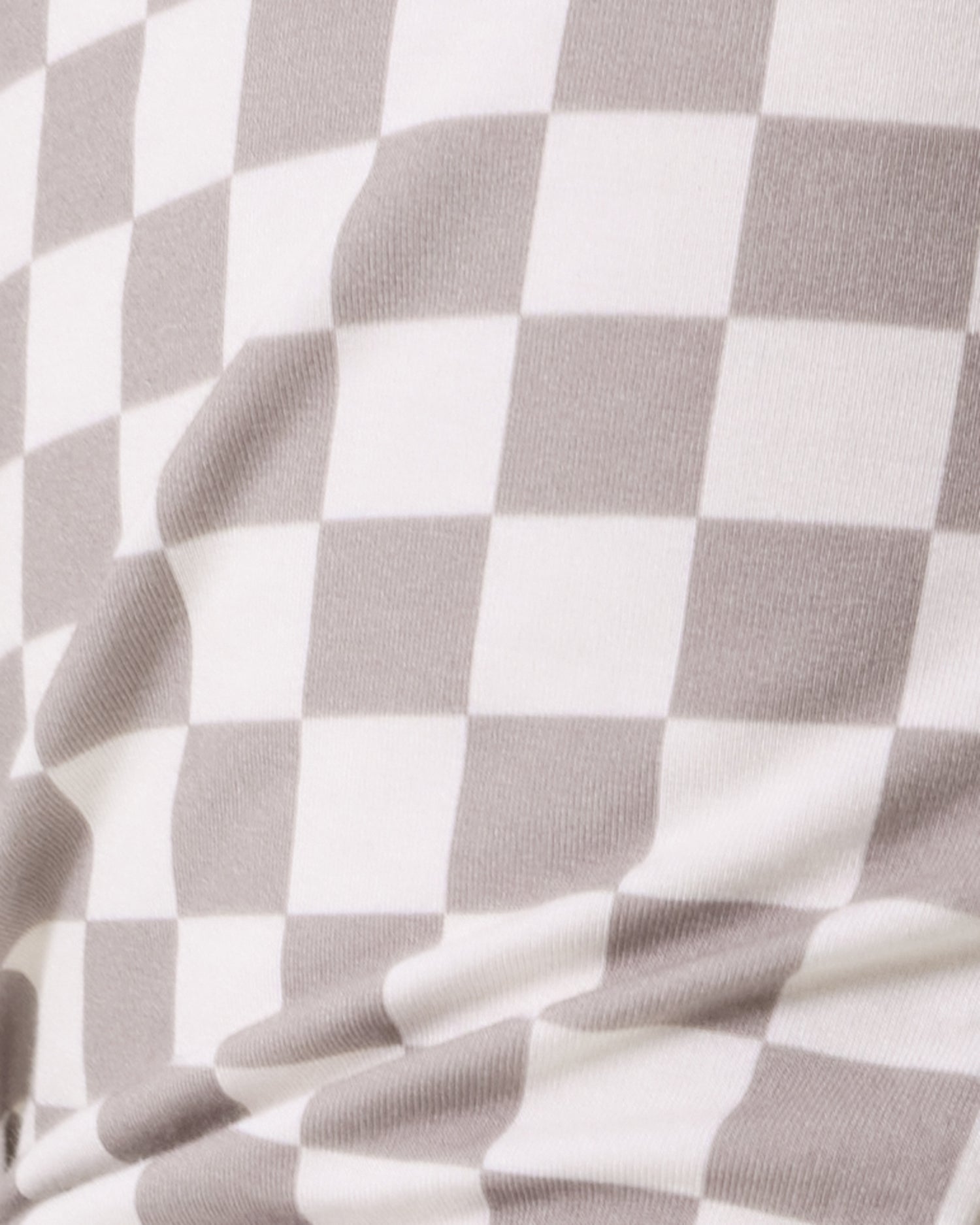 Bamboo Baby Two-Piece Pajama Set | Taupe Checker