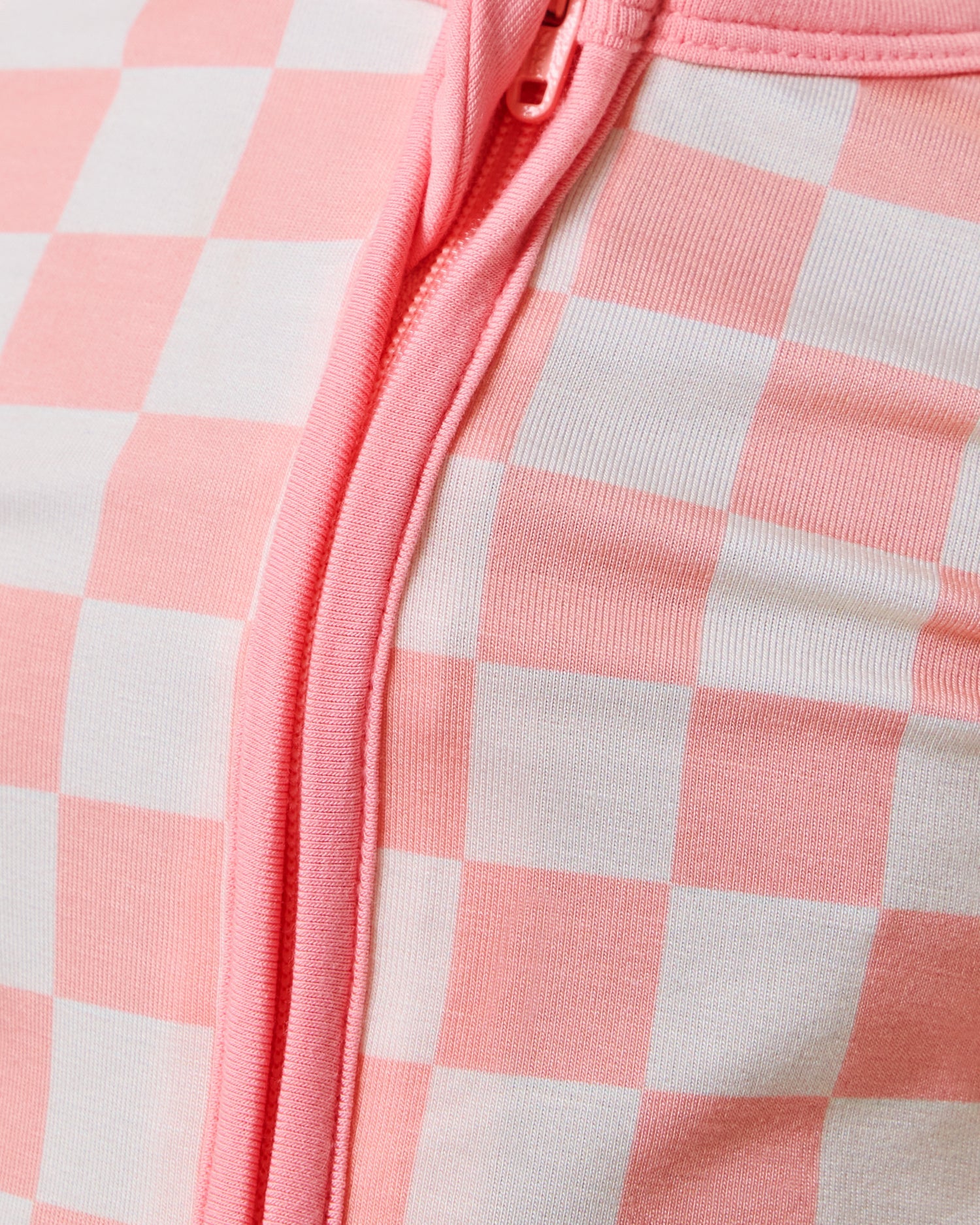 Bamboo Baby Pajama | Pink Checker