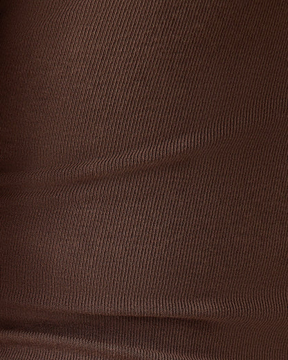 Sublime® Bamboo Maternity & Nursing Longline Bra Top | Chocolate