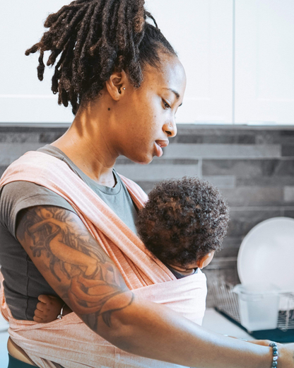 Baby K'tan - Active Yoga Baby Carrier | Heather Coral