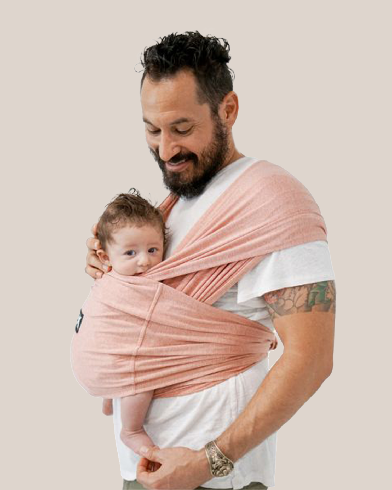 Baby K'tan - Active Yoga Baby Carrier | Heather Coral
