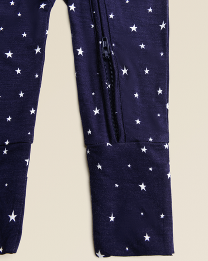 Bamboo Baby Pajama | Navy Stars