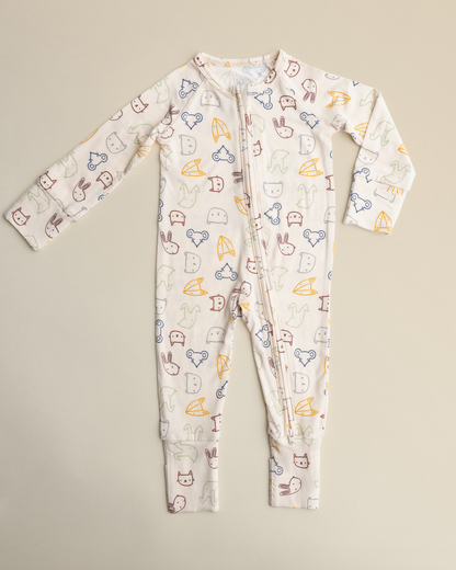 Bamboo Baby Pajama | Critter Crew