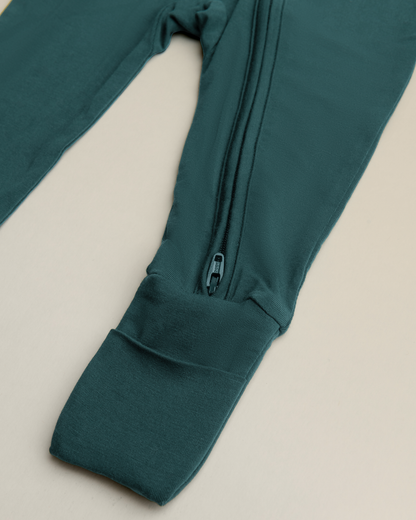 Bamboo Baby Pajama | Evergreen