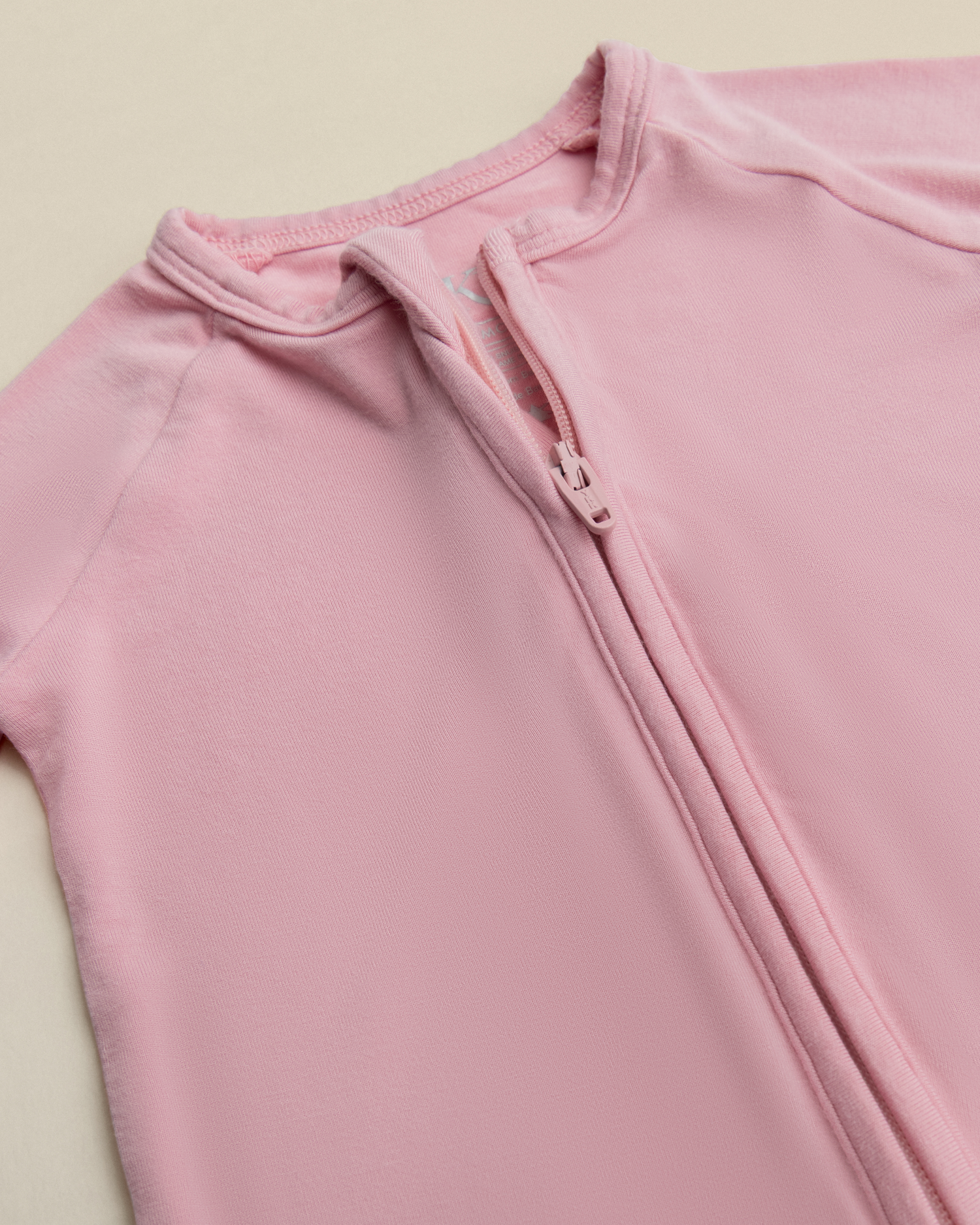Bamboo Baby Pajama | Light Mauve