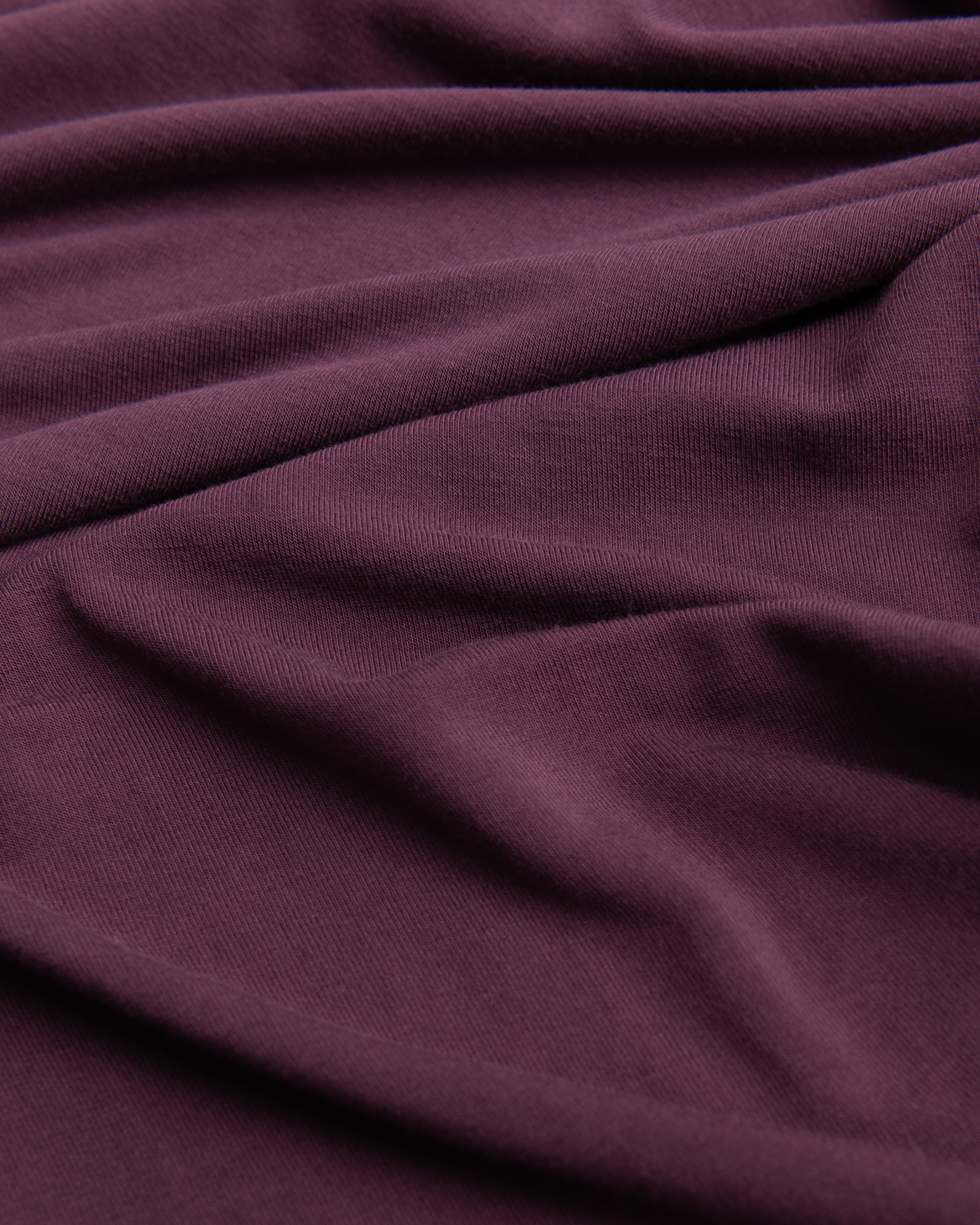 Bamboo Knotted Baby Gown & Hat | Burgundy Plum