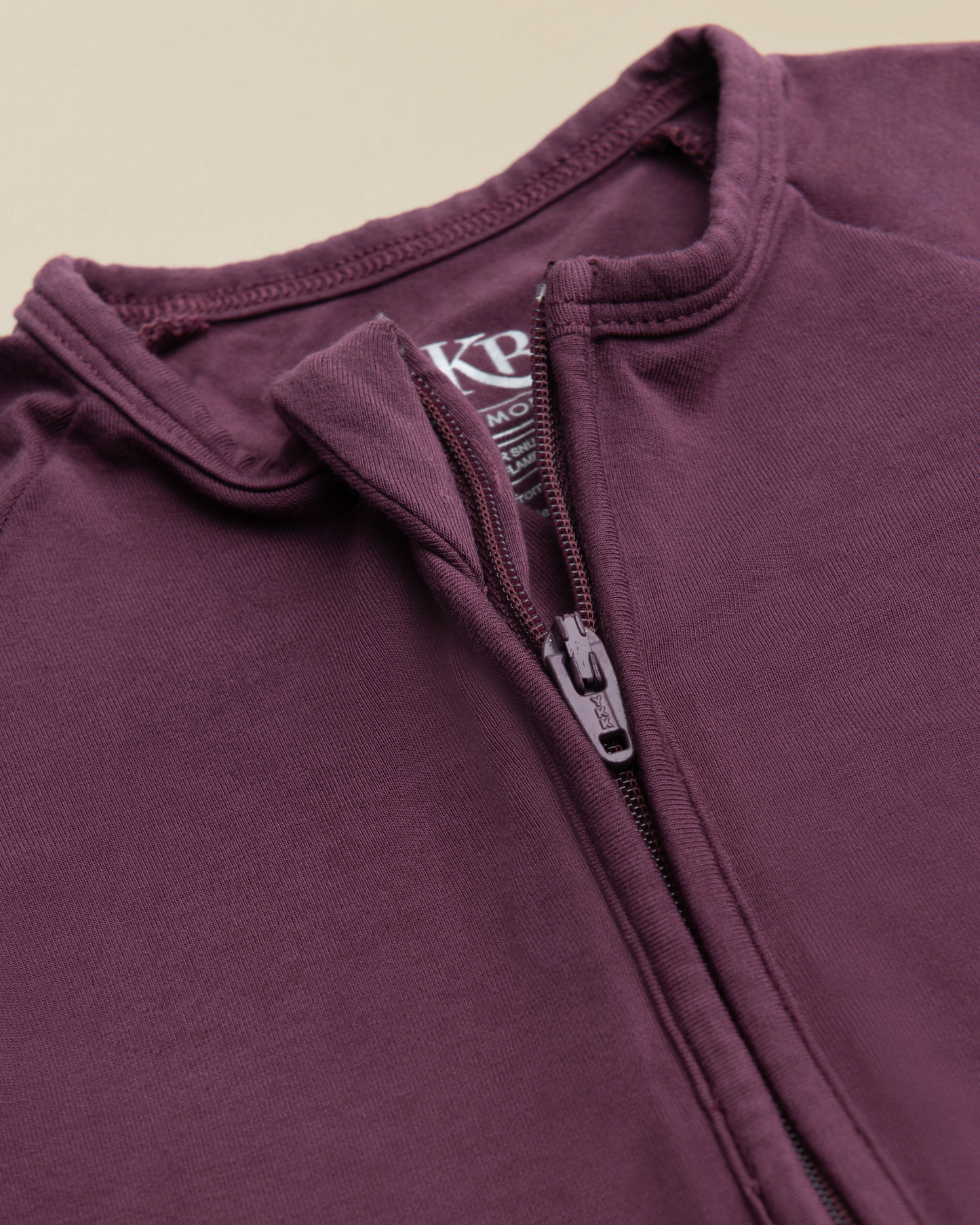 Bamboo Baby Pajama | Burgundy Plum