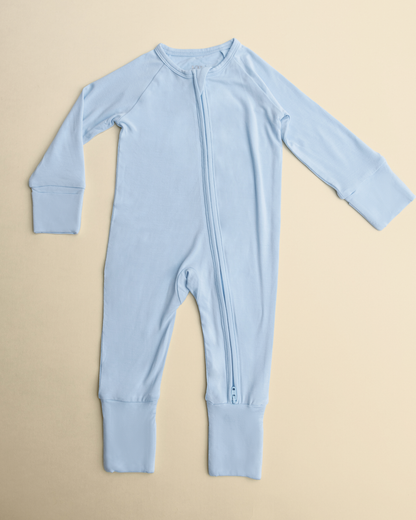 Bamboo Baby Pajama | French Blue