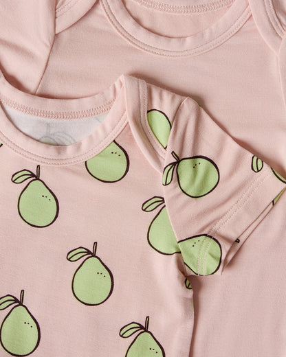 Baby Onesie Two-Pack | Pink Pomelo
