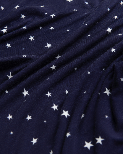 Bamboo Baby Pajama | Navy Stars