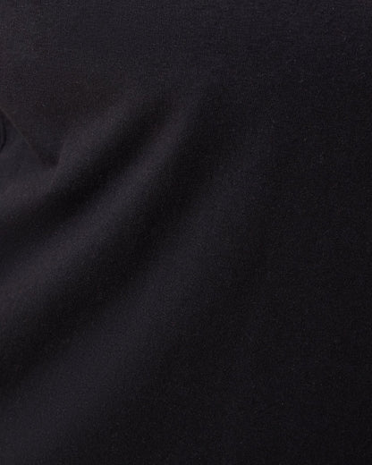 Classic Nursing T-shirt Mini Dress | Black