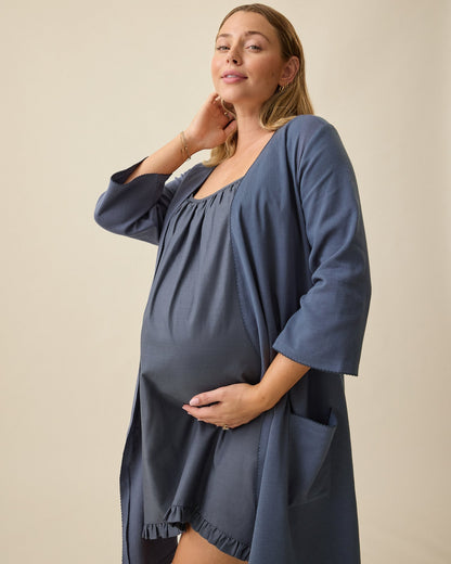 Cotton Sleep Set | Midnight Blue