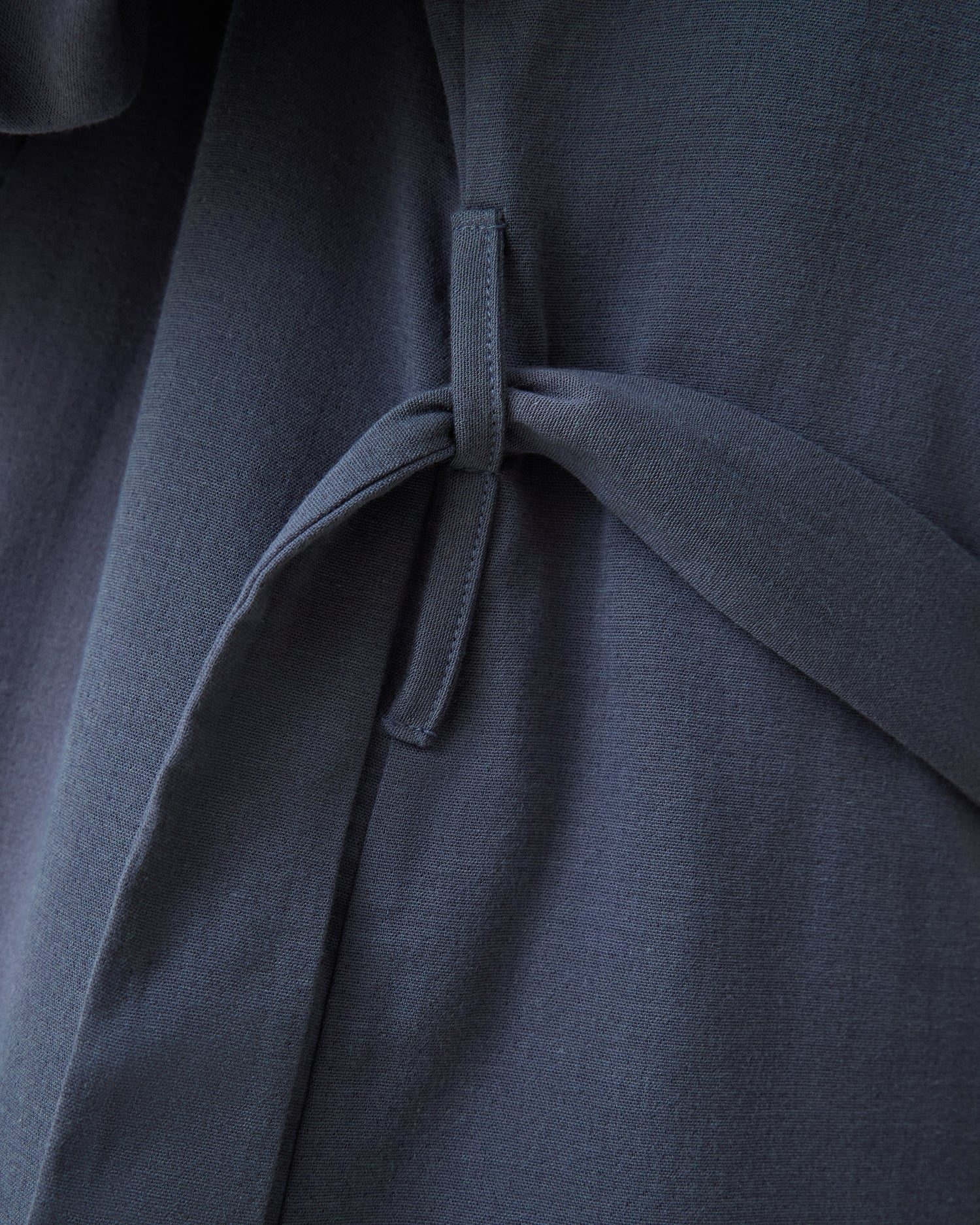Cotton Bamboo Robe | Midnight Blue