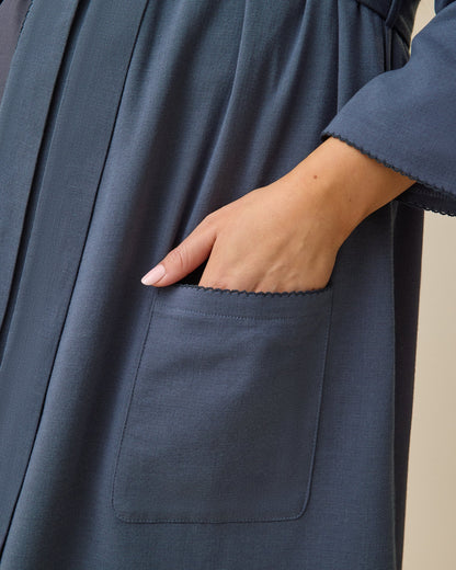 Cotton Sleep Set | Vintage Blue Stripe