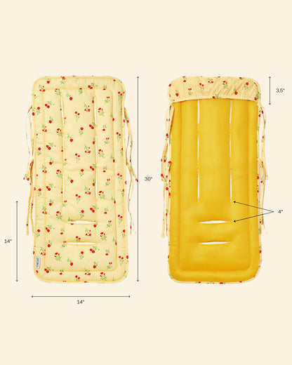Stroller Party Seat Liner | Sunshine Wildflower