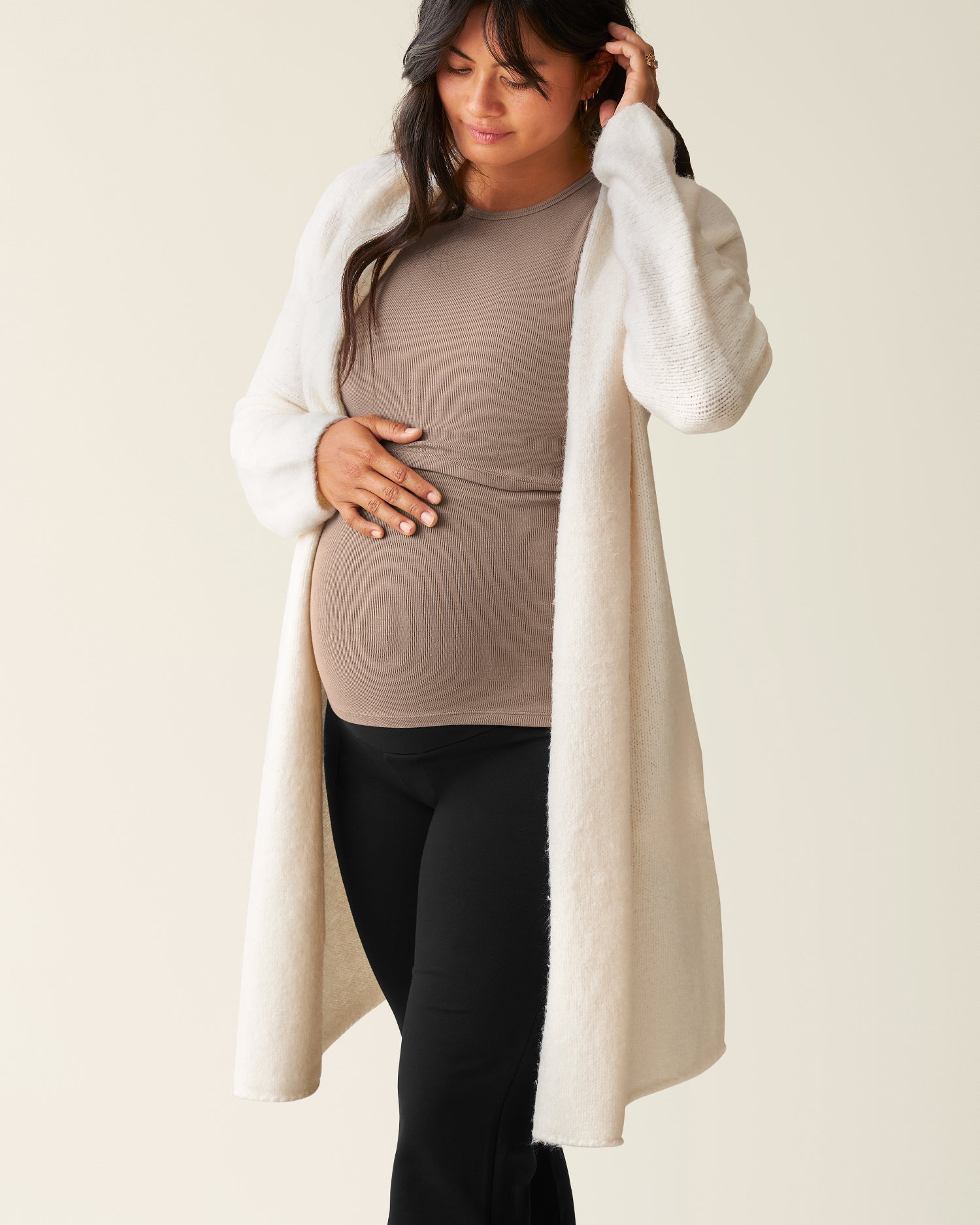 Chloe Cardigan Sweater | Ecru