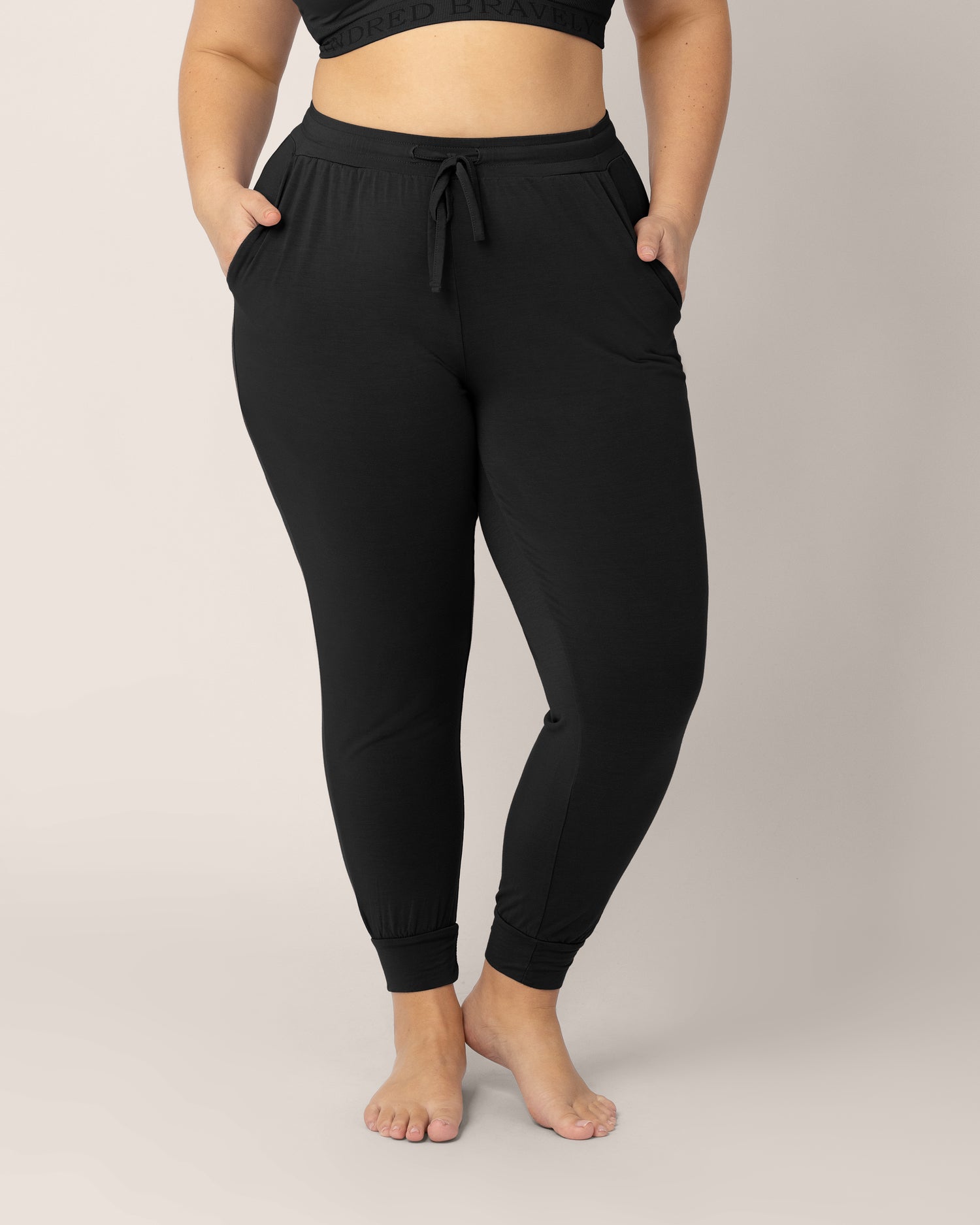 Ultralight Sleep & Lounge Jogger | Black