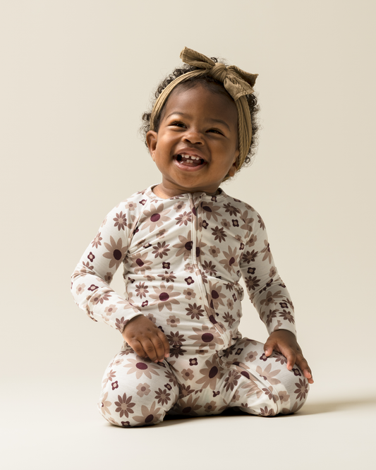 Bamboo Baby Pajama | Twilight Floral