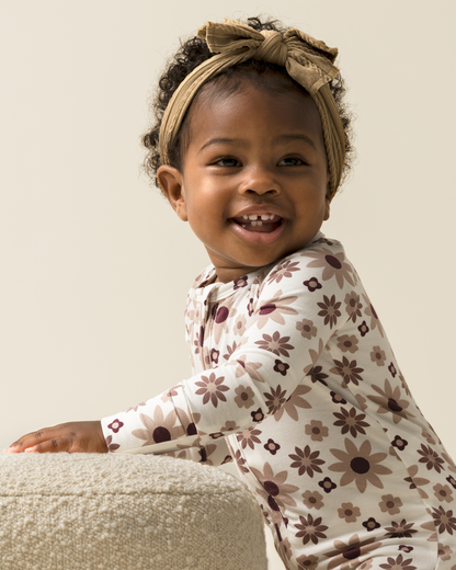 Bamboo Baby Pajama | Twilight Floral