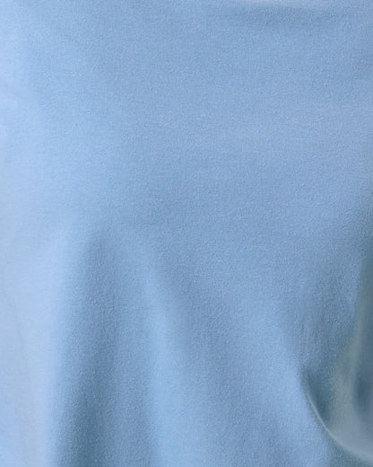 Classic Cotton Nursing T-shirt | Vintage Blue